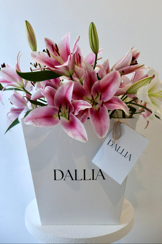 Pink Lilies